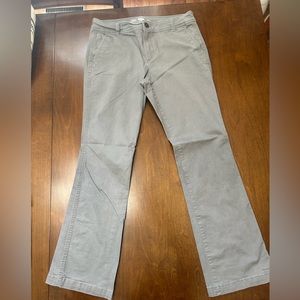 Old Navy Boot Cut Gray Pants Size 8 Short